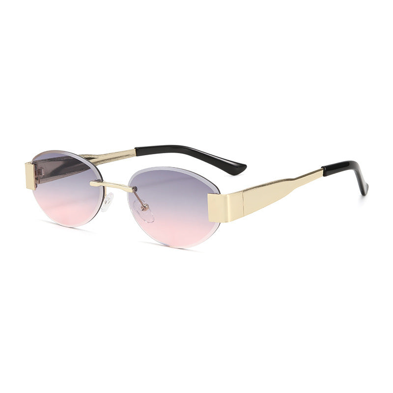Damen glamouröse Sonnenbrille mit klarem, elegantem Rahmen und schützendem UV-Filter Brehn