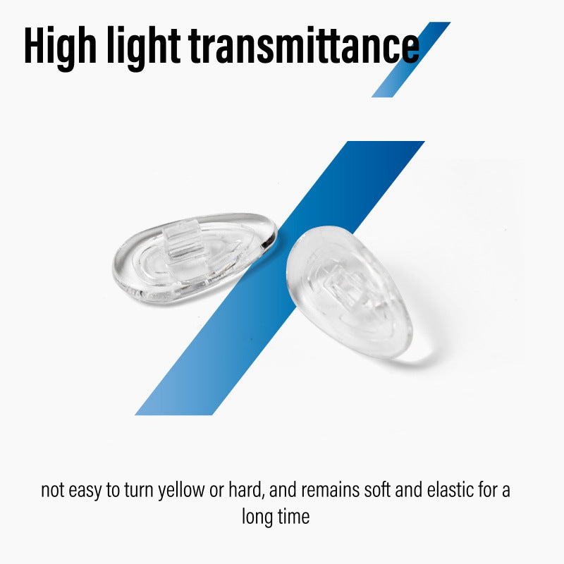 Transparente optische Rahmen Nasenpolster Brehn