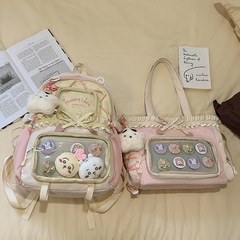 Modischer Freizeitrucksack mit Kreativen Details und Vielseitigen Fächern Brehn