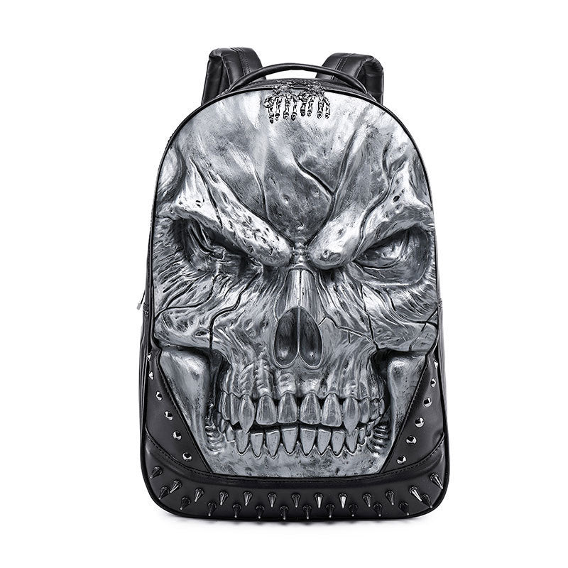 Kreativer Rucksack mit Totenkopf-Design Brehn