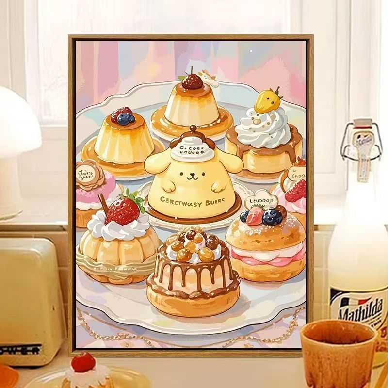 Süßes, dessertthemen Wandkunst Brehn