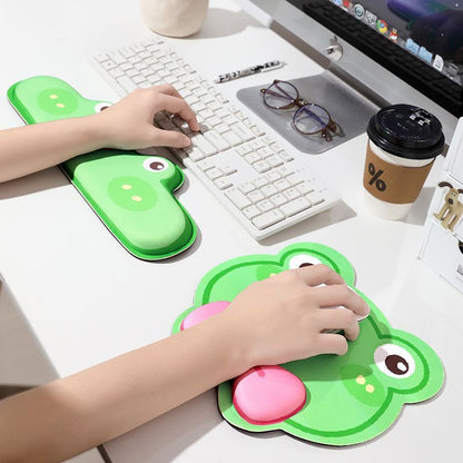 Spaß-Themen-Frosch-Design-Mauspad-Set