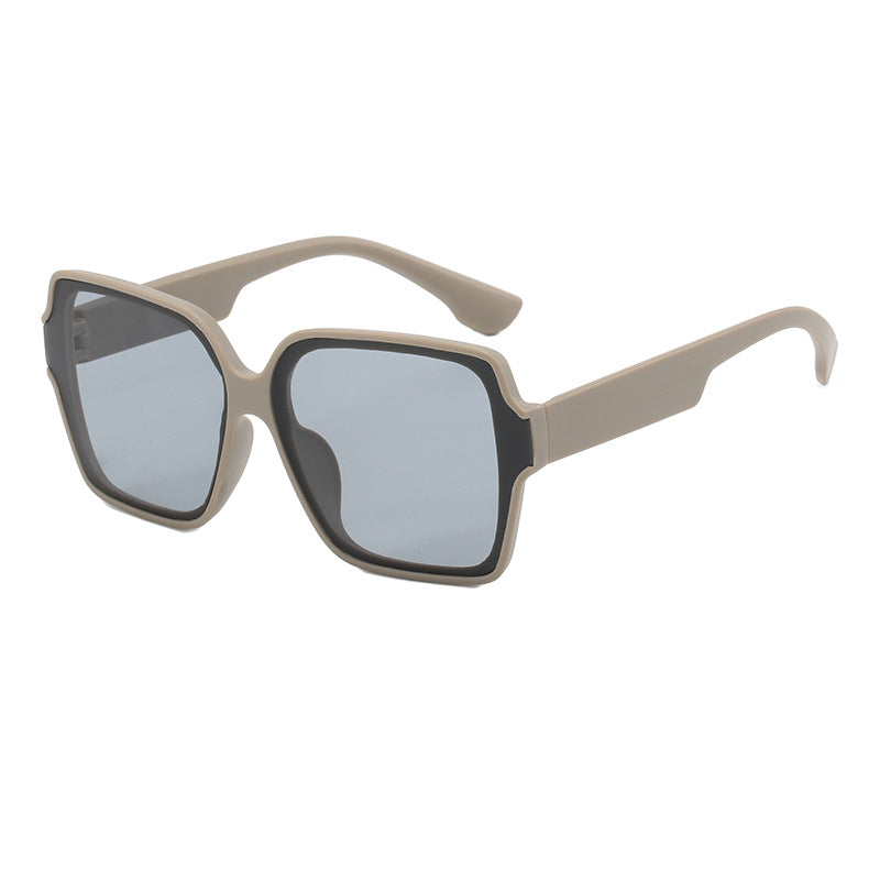 Damen quadratische Sonnenbrille mit einzigartigem, stilvollem Rahmen Brehn