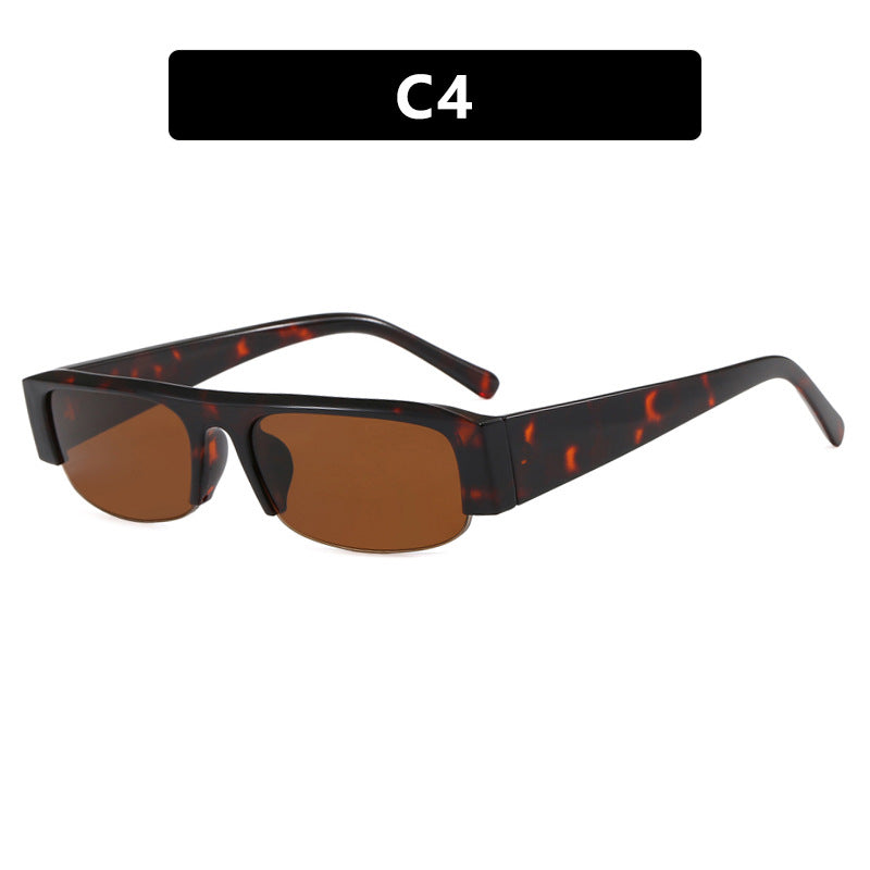 Damen trendige Sonnenbrille mit dickem Rahmen und schützenden Gläsern Brehn