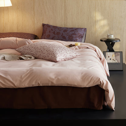 Luxus Baumwoll-Satin Bettbezug Set