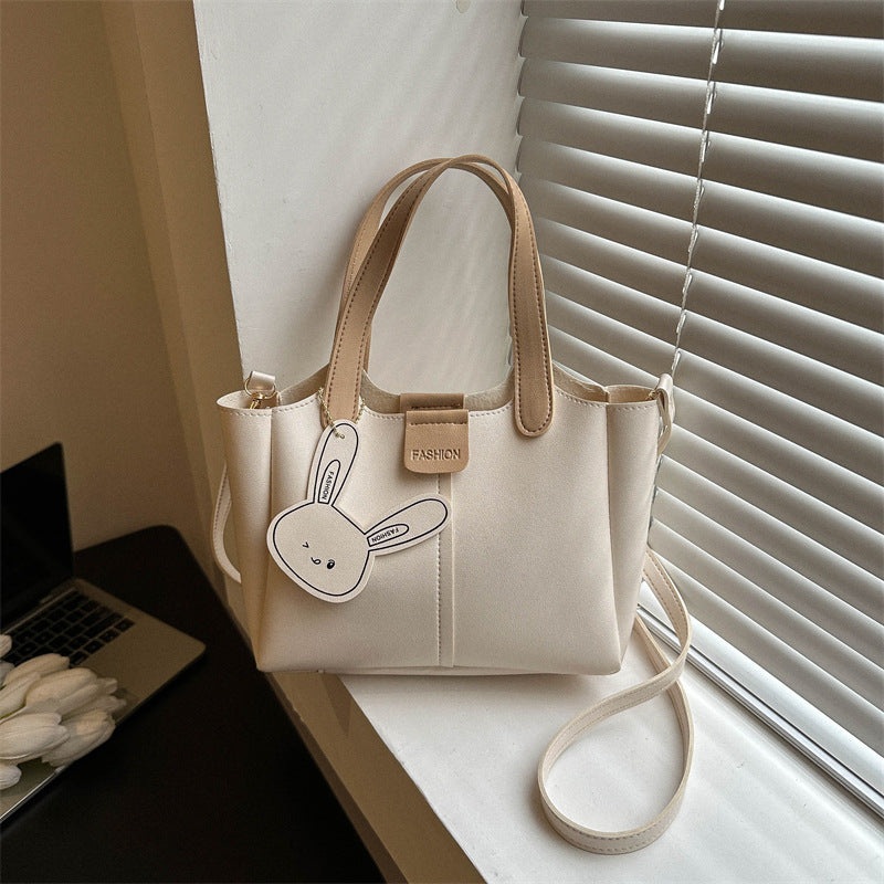 Strukturierte Kunstleder-Handtasche Brehn