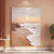 Küstenruhe Leinwandkunstwerk