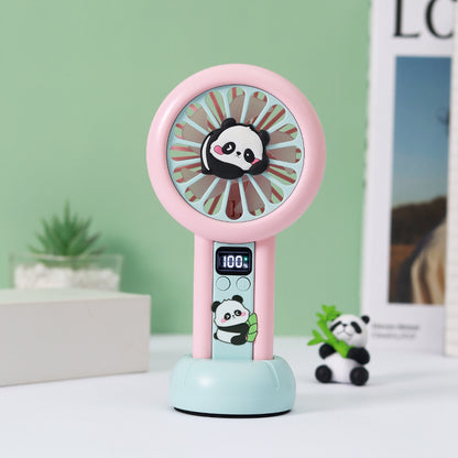 Unisex Tragbarer Mini-Ventilator mit LED-Anzeige Brehn