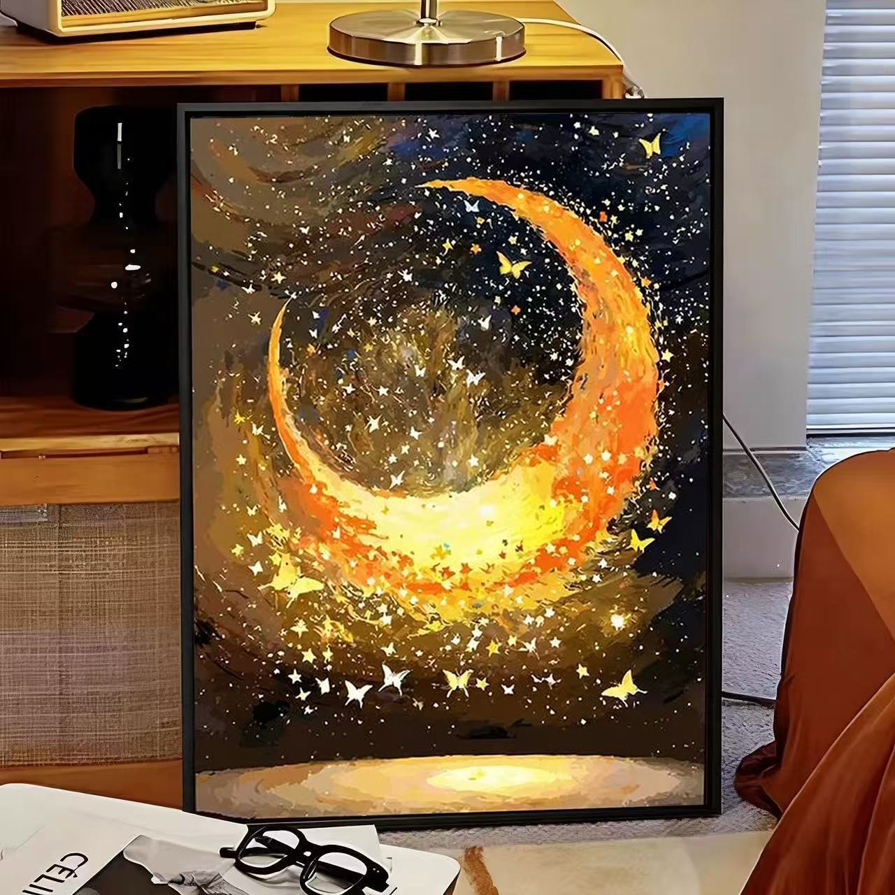 Floral-Themed Canvas Wandkunst Brehn