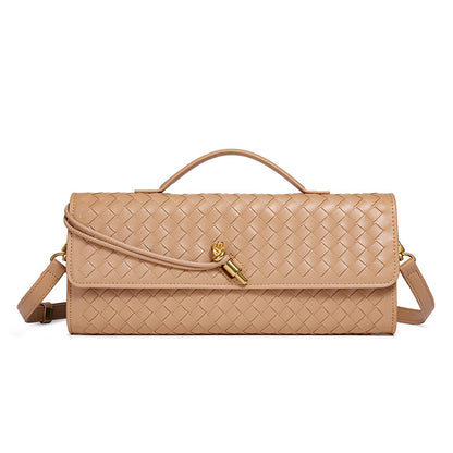 Texturierte Gewebte Clutch Tasche Brehn