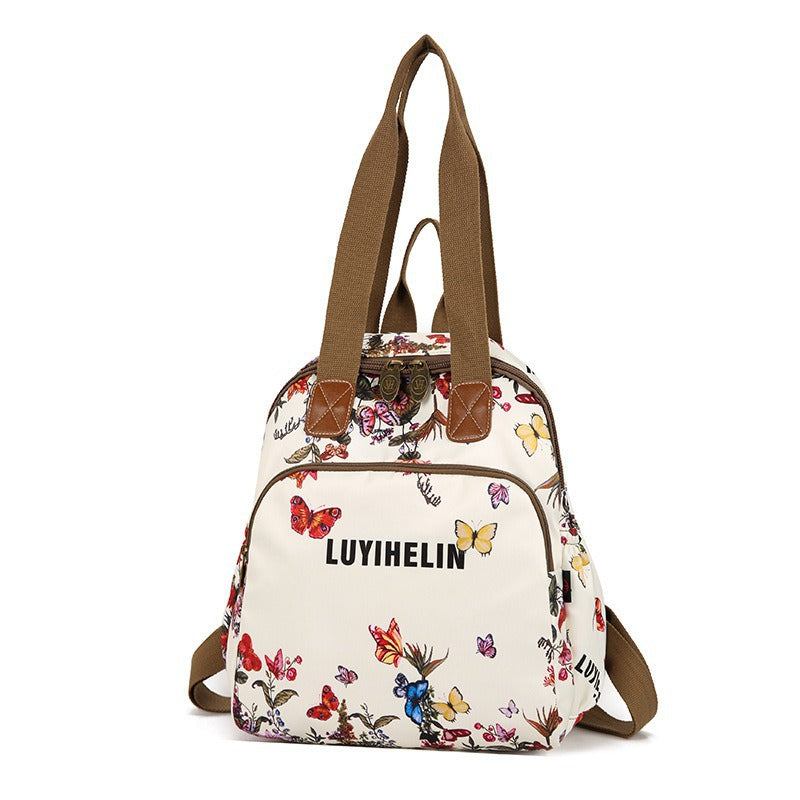 Blumenmuster Rucksack Brehn