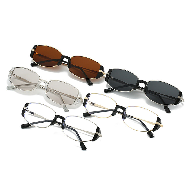 Damen elegante Korrektionsbrille mit hochwertigem Metallrahmen und stilvollen Akzenten Brehn