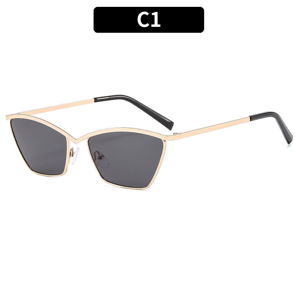 Stylische Katzenaugen-Fashion-Sonnenbrille