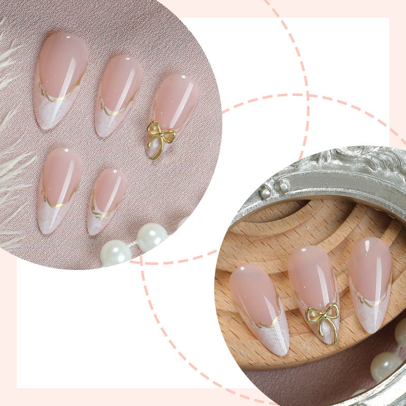 Elegante sculptierte Press-On-Nagelspitzen Brehn