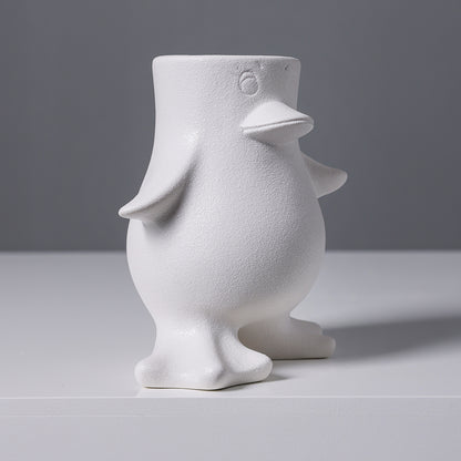 Skurriger dekorativer Vogelblumentopf Brehn