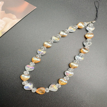 Elegante handgefertigte Perlen-Brillenband Brehn