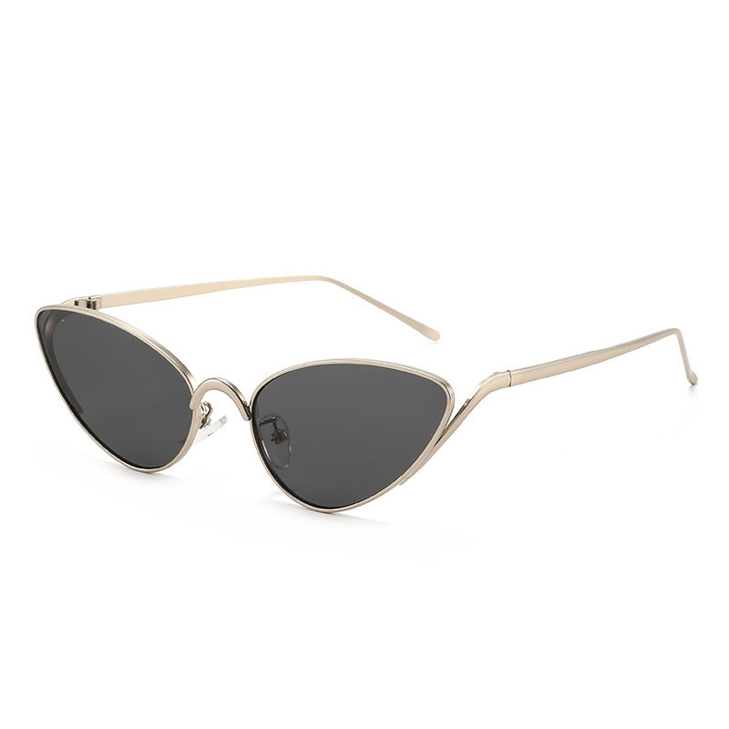Stilvolle Cat-Eye Sonnenbrille mit leichtem Rahmen Brehn