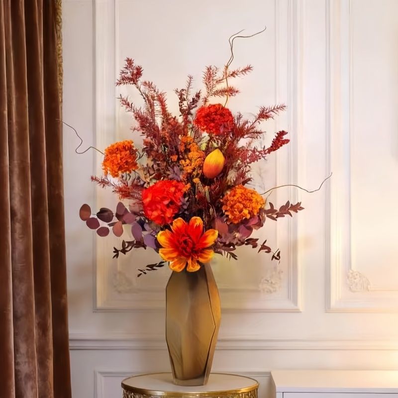 Dekorative Blumenvase Arrangement