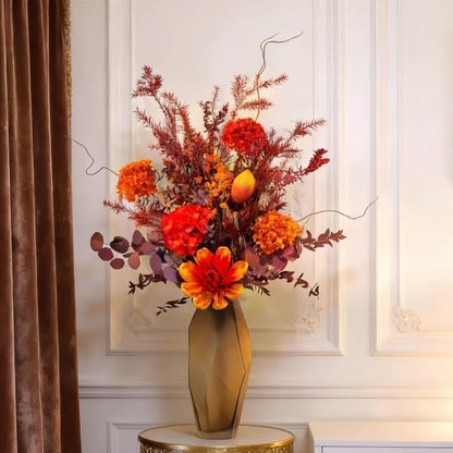 Dekorative Blumenvase Arrangement