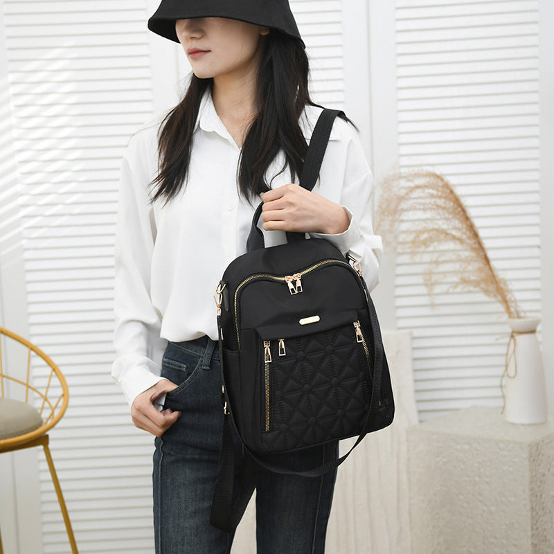 Elegante Rucksacktasche mit Strukturiertem Design und Praktischen Fächern Brehn
