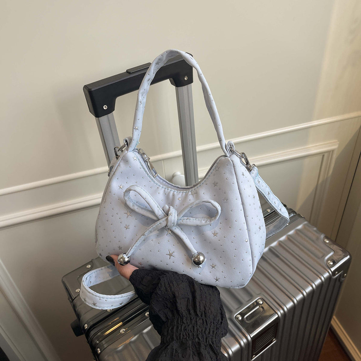 Sternenmuster Abendhandtasche