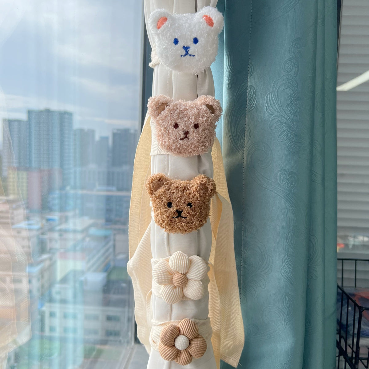 Plüsch Teddy Vorhang Halter