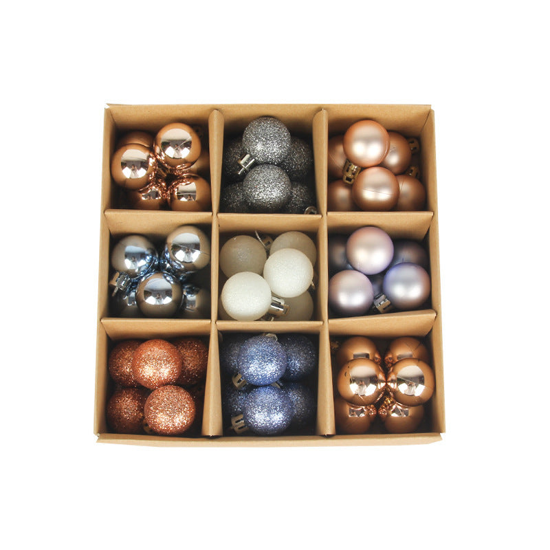 Elegante bruchsichere Weihnachtsbaum Ornament Set Brehn