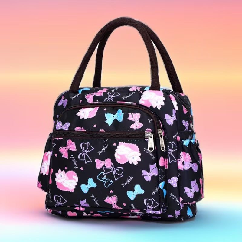Isolierte Katzenmuster-Lunch-Kühltasche Brehn