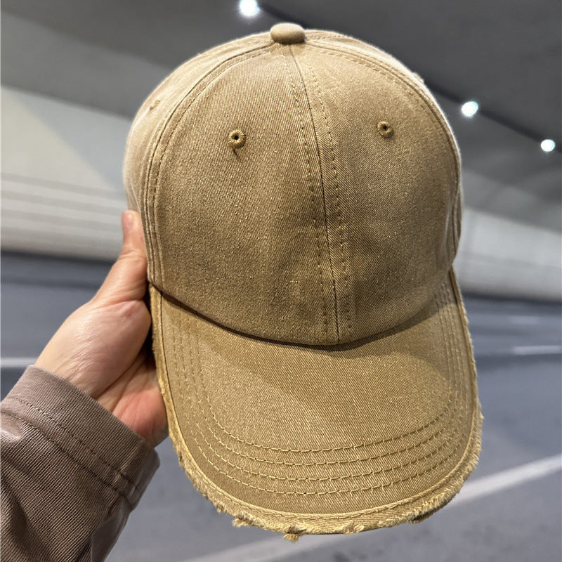 Damen Distressed Denim Baseball Cap Brehn 1784084028