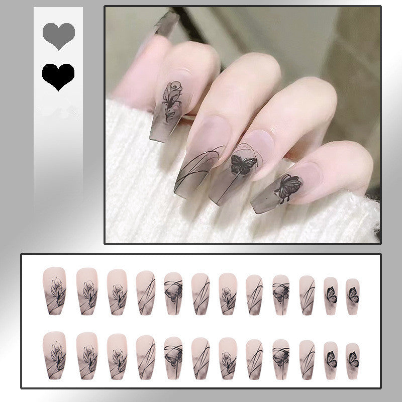 Kunstnägel mit floralen Designs Brehn