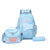 Sternenmuster Rucksack Set