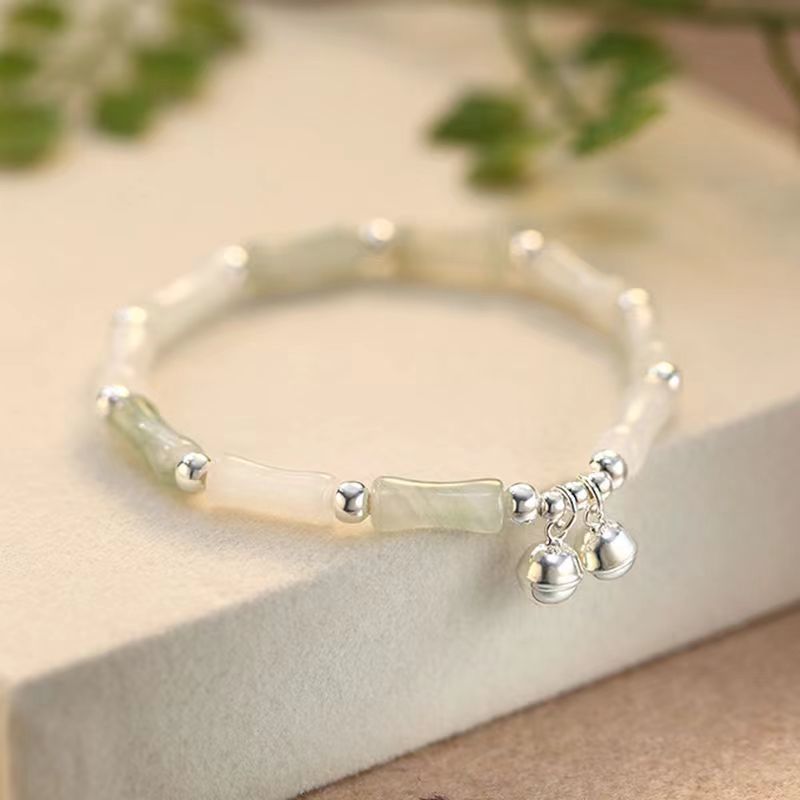 Elegante Silber- und Edelsteinarmband Brehn