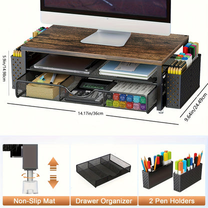 Mesh Schreibtisch Organizer Ständer