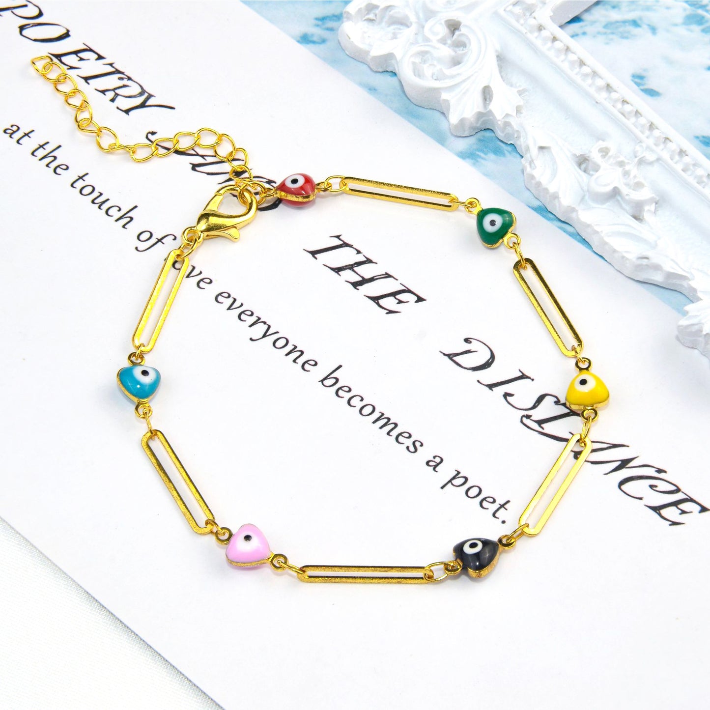 Künstlerisches Eye Charm Armband Brehn