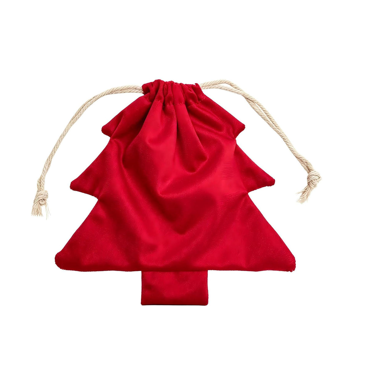 Weihnachtsgeschenktasche im Baumdesign