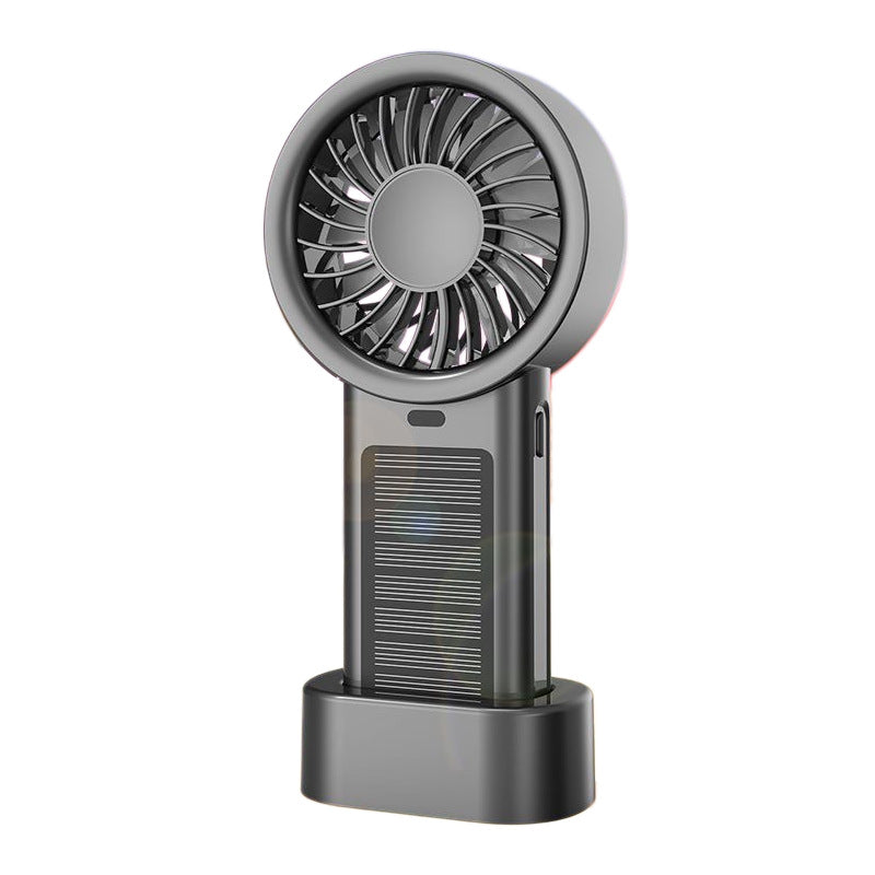 Portable Solar-Powered Handheld Cooling Fan Brehn