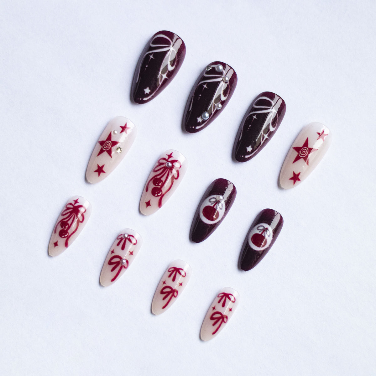 Festliches Nail Art Set