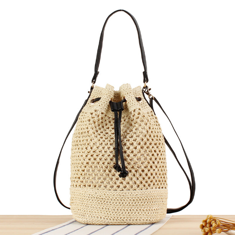 Handtasche mit Praktischer Kordelzugverstellung Brehn