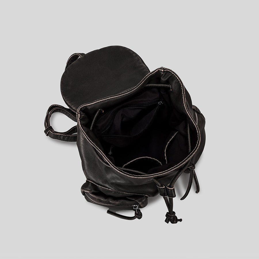 Multifunktions-Leder-Rucksack