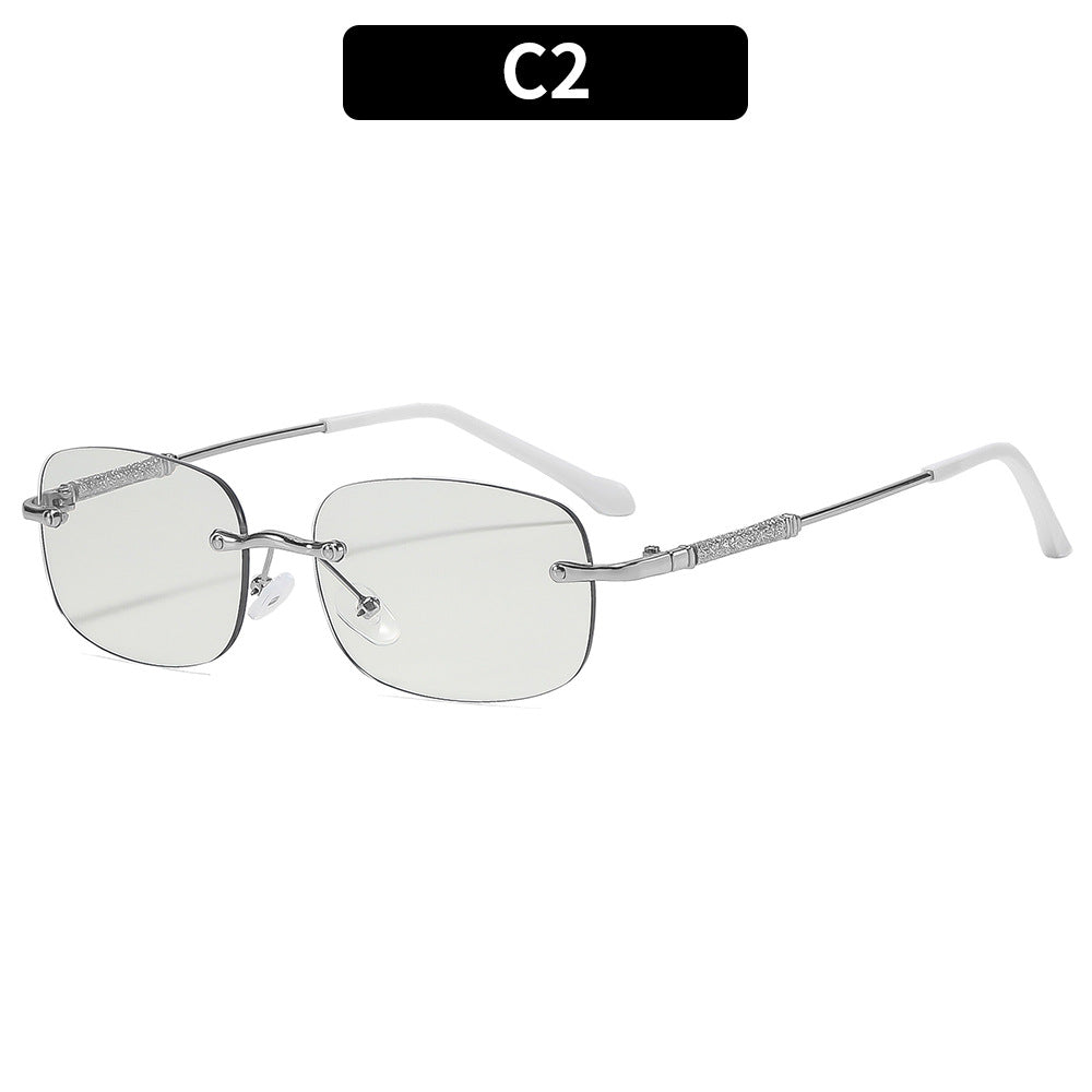 Elegante Katzenaugenbrille