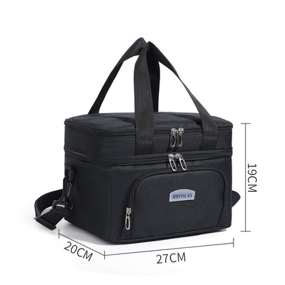 Isolierte Mehrschicht Lebensmittellager Kühltasche Brehn