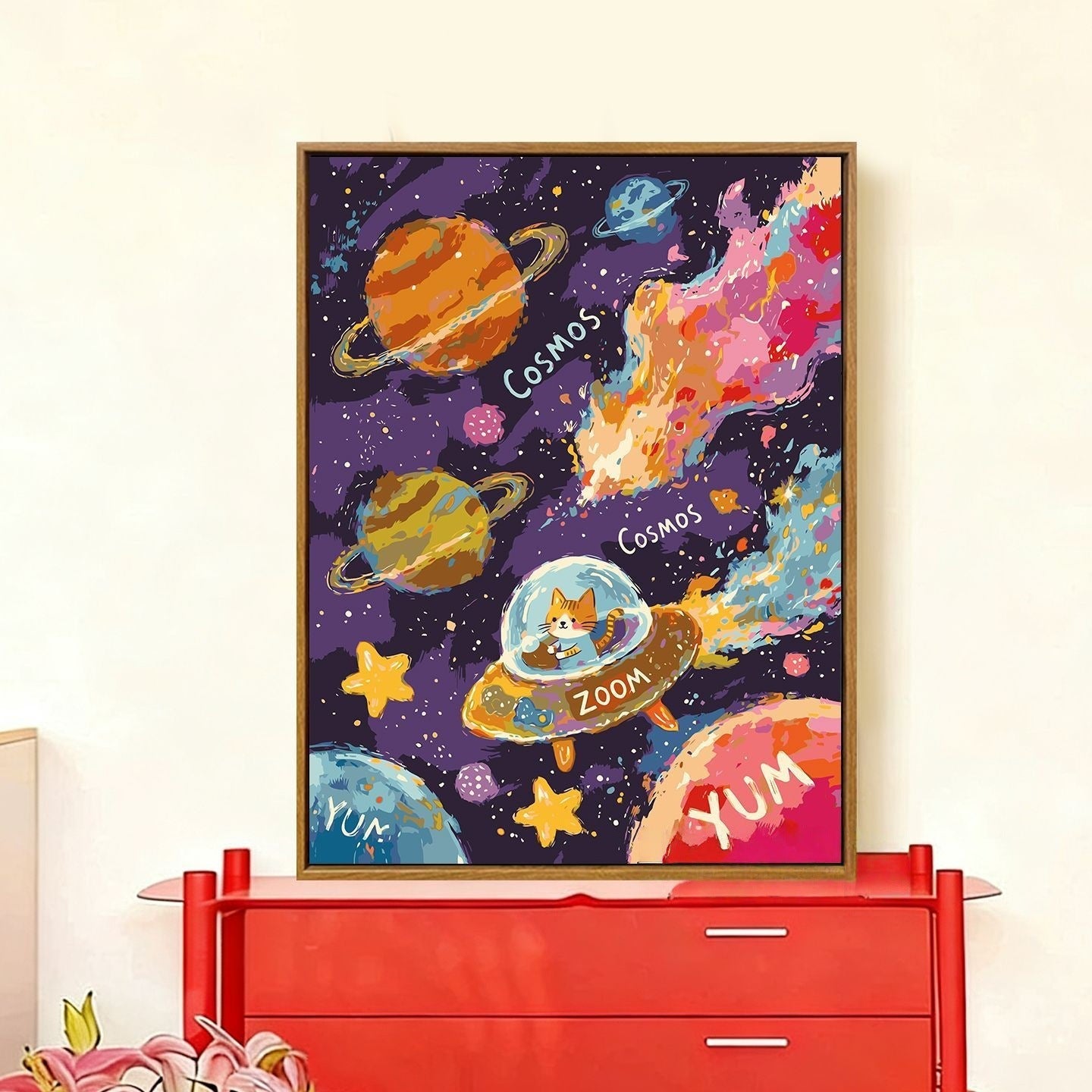 Launische, urlaubsbezogene Wandkunst Brehn