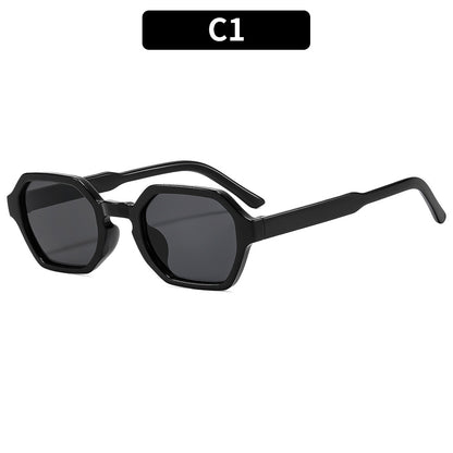 Modische hexagonale Sonnenbrille