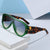 Damen modische Sportsonnenbrille mit hochwertigem UV-Schutz und robustem Rahmen Brehn
