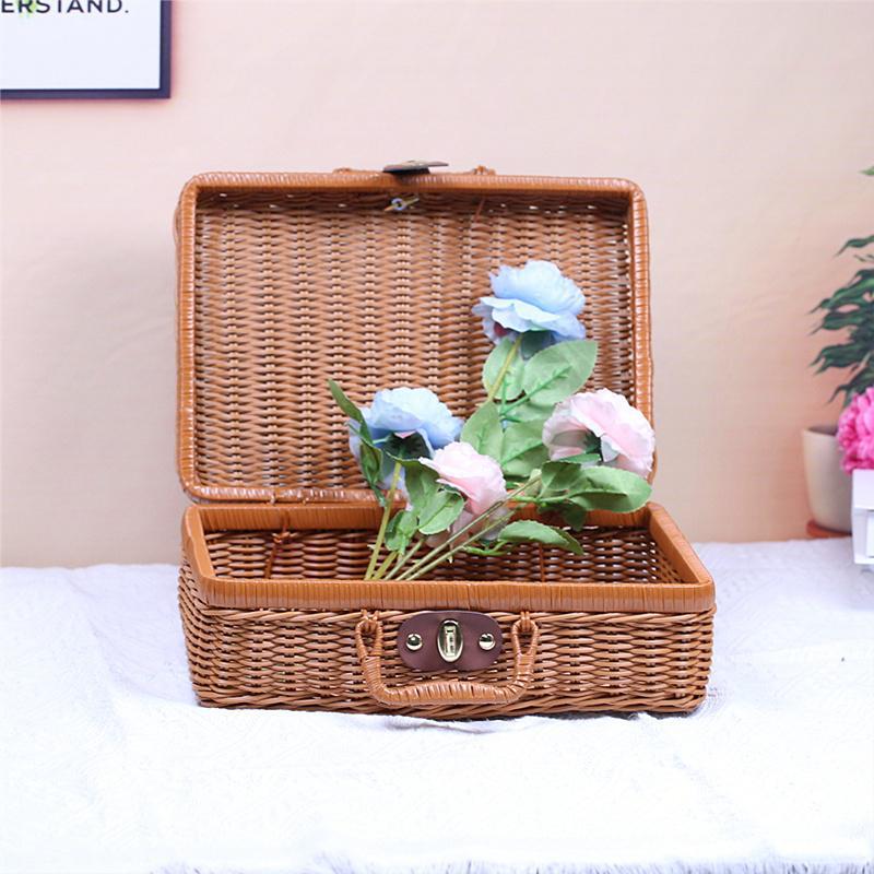 Vintage Woven Picknickkiste Brehn