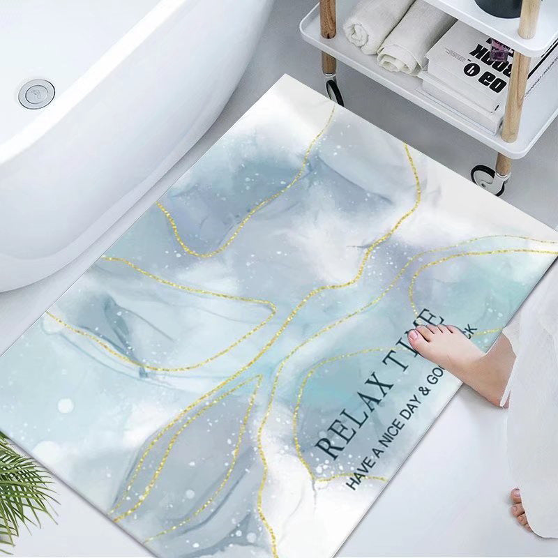 Luxuriöse Marmor Design Badematte Brehn