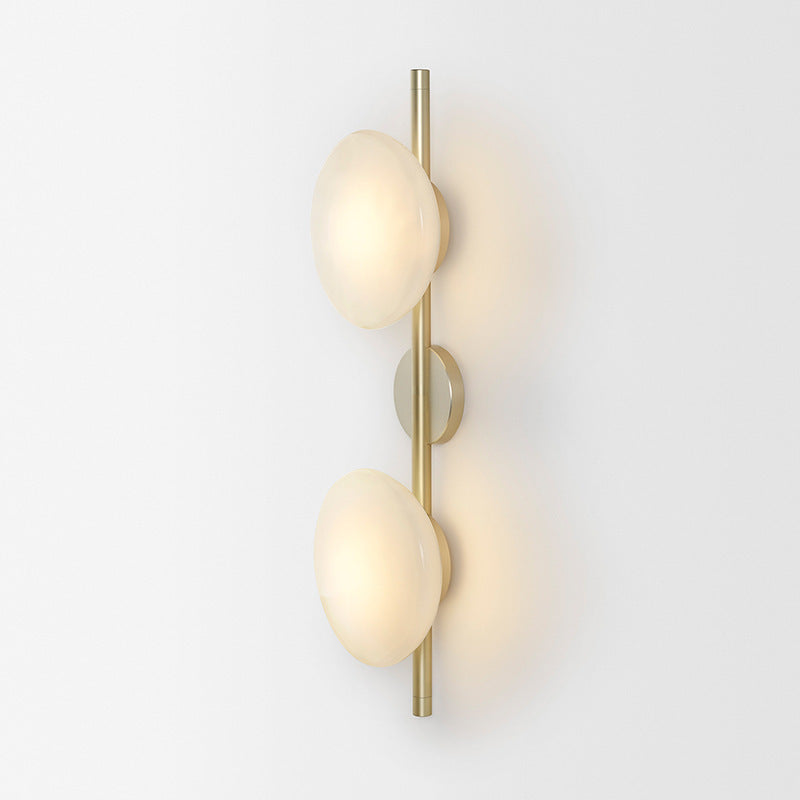 Moderne Dual-Dome Wandlampe