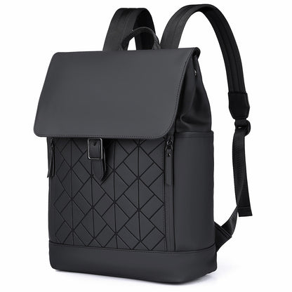 Geometrisch gemusterter Rucksack Brehn