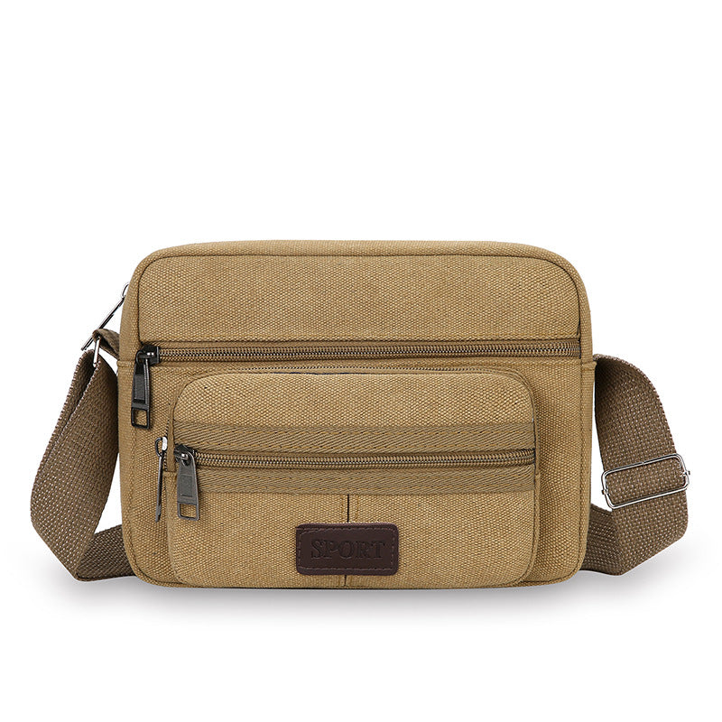 Vielseitige Multi-Taschen Sling Bag Brehn