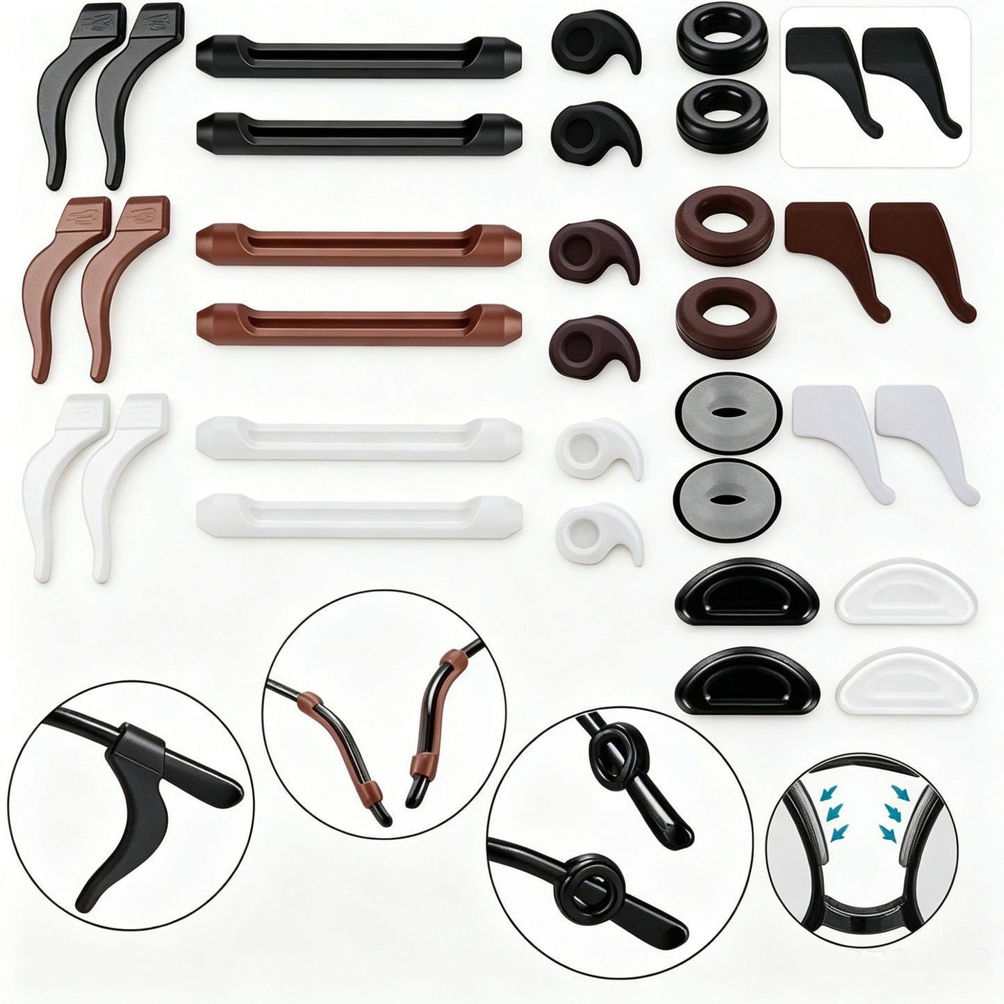 Ersatzteile Kit für Brillen Brehn
